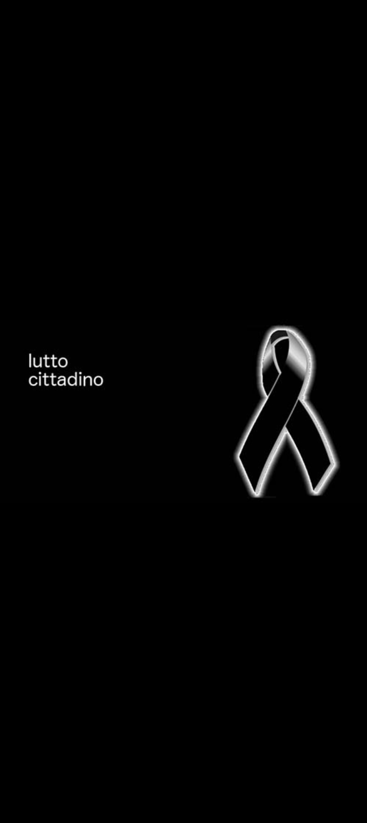 Lutto cittadino: luminarie spente per rendere omaggio ai due pescatori scomparsi