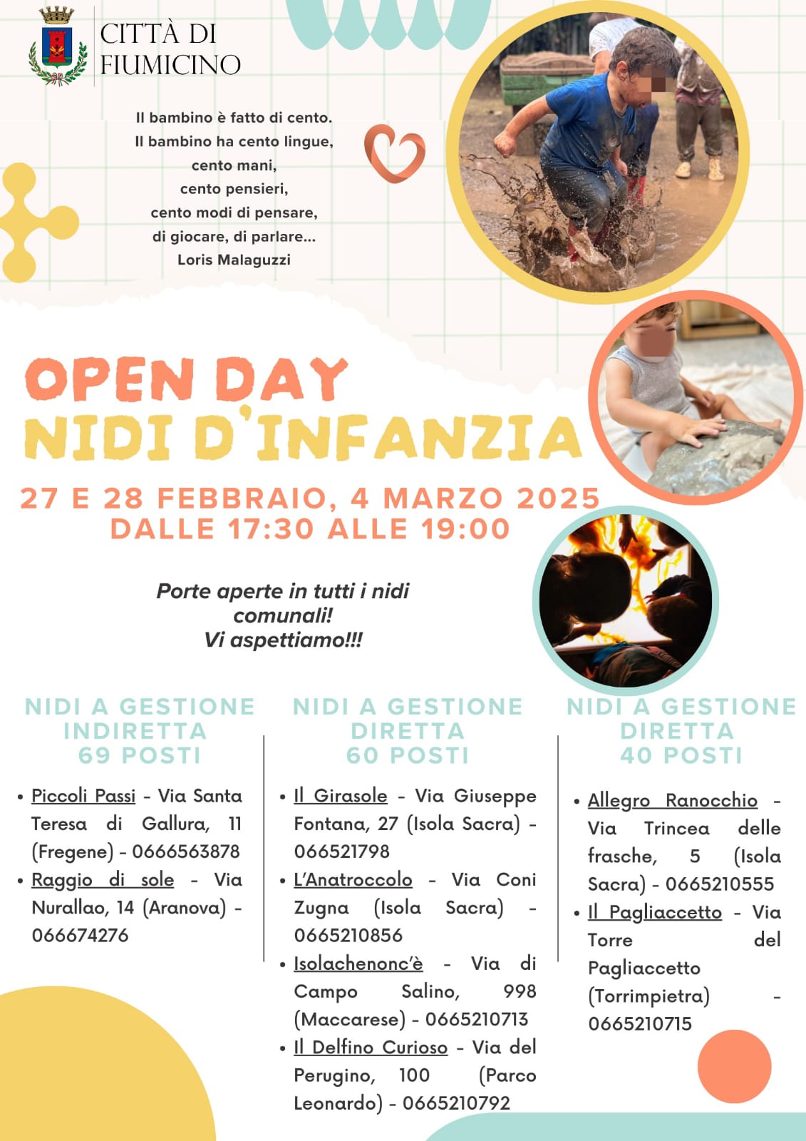 Open day nidi d'infanzia comunali 2025