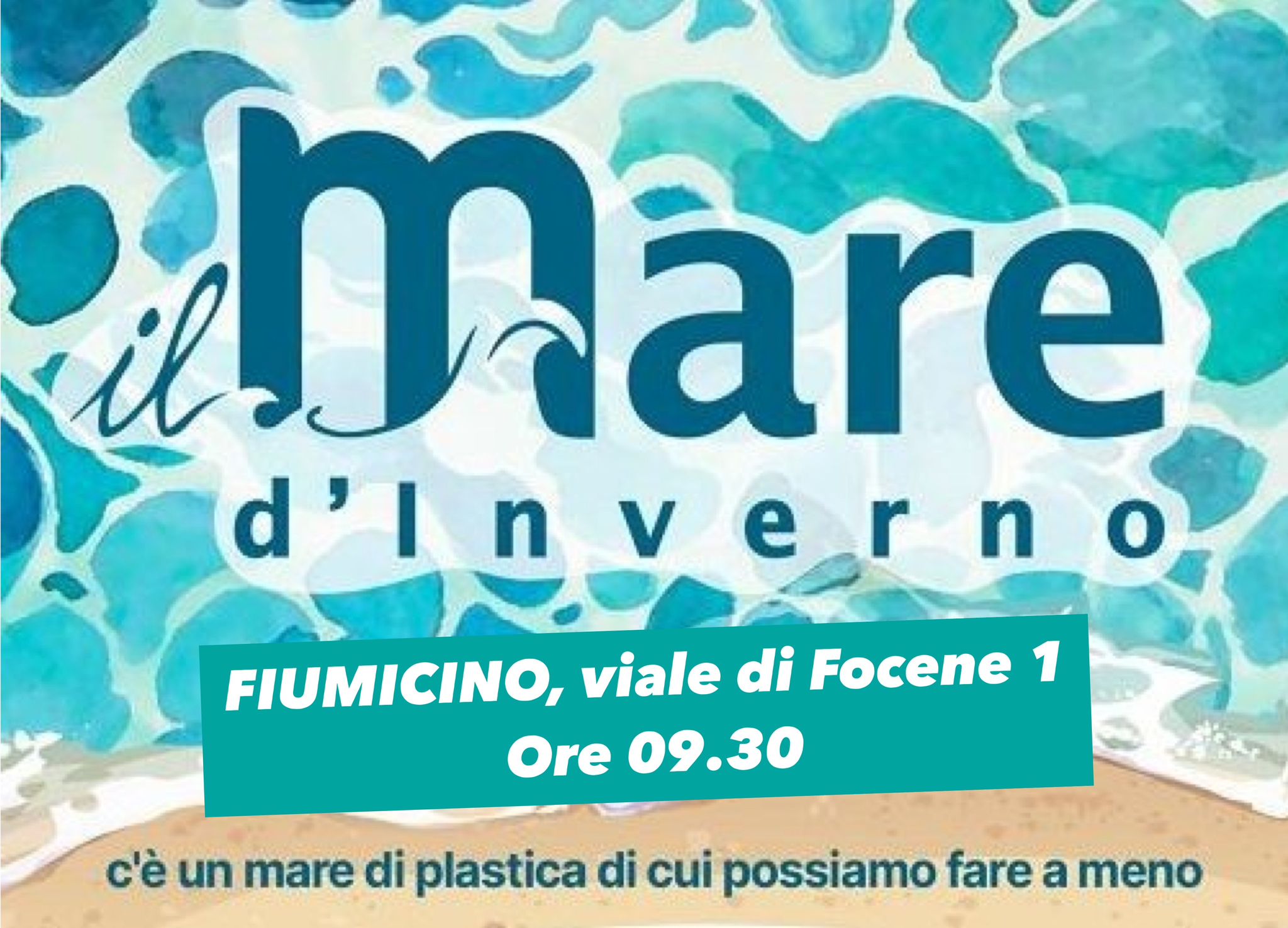 Domenica  26 gennaio torna "Mare d'Inverno" a  Fiumicino in viale di Focene 1