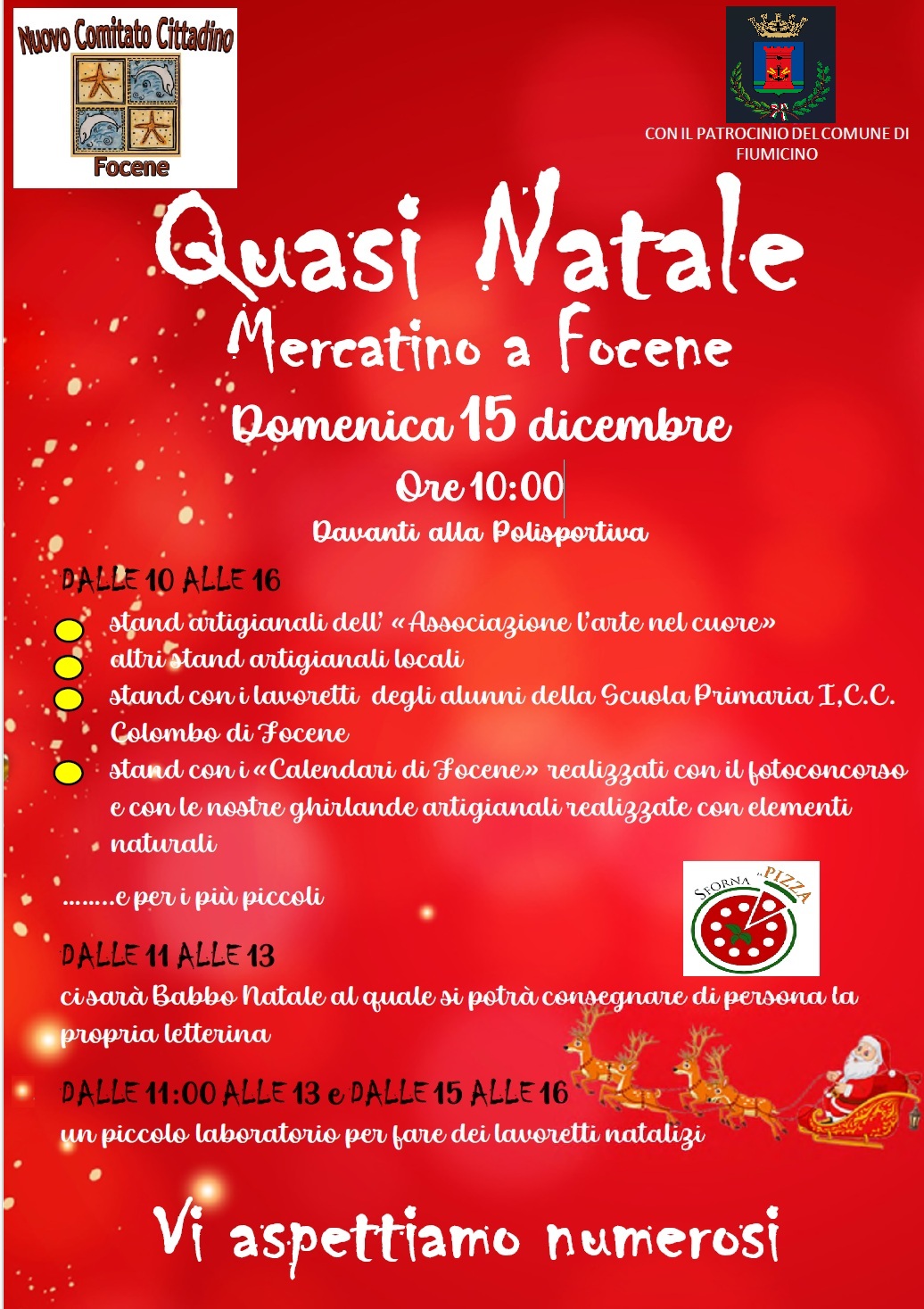 "Quasi Natale" - Mercatino a Focene