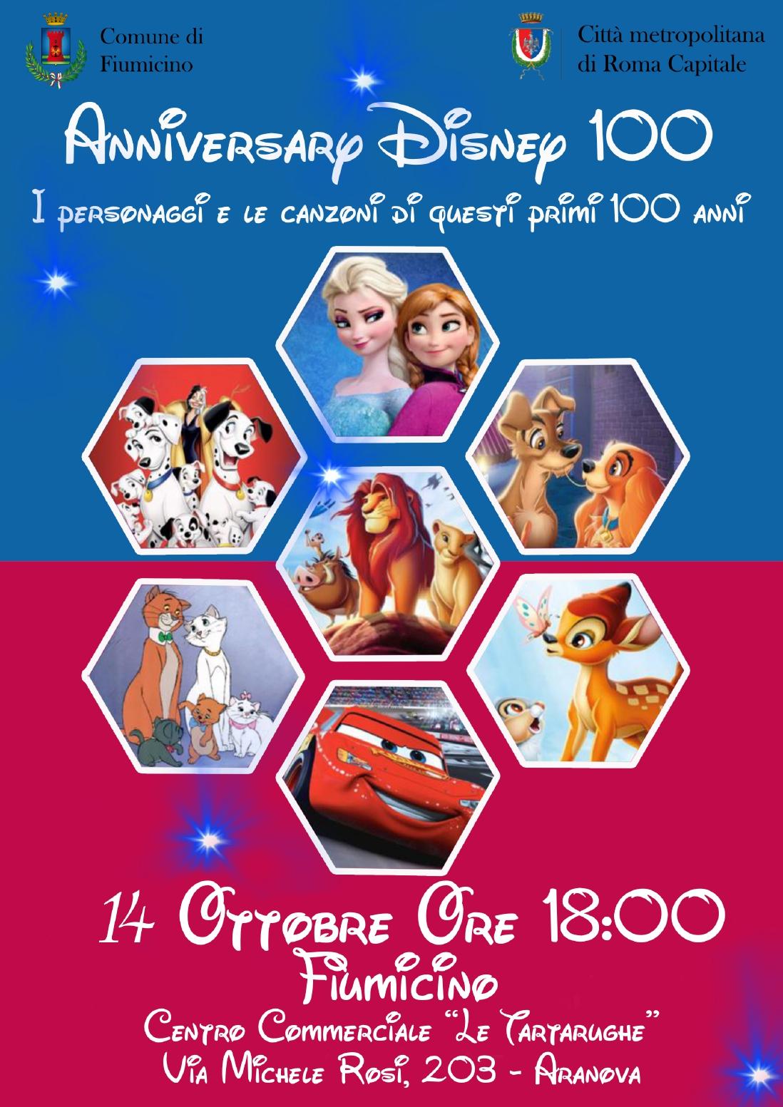 DISNEY ANNIVERSARY 100 - I personaggi e le canzoni di questi primi 100 anni