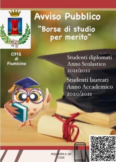 Comune di Fiumicino: apre il bando per l'assegnazione di Borse di Studio