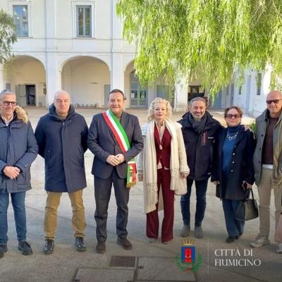 Inaugurati i lavori  di ristrutturazione per la sala conferenze di Villa Guglielmi