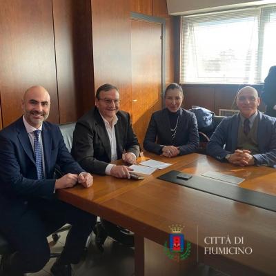 Sindaco:" Collaborazione sostenibile con ENAV e le società operanti all'interno dell'aeroporto, per promuovere innovazione e crescita economico/sociale a Fiumicino