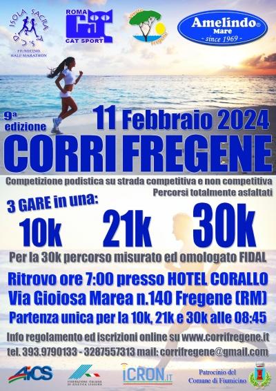 Fregene 11/2 - ix° edizione della gara podistica "corri fregene".disciplina traffico provvisoria