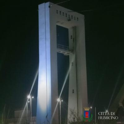 Il Comune di Fiumicino ha aderito all'iniziativa "M'illumino di meno 2024".  Spente le luci dell'edificio comunale e del Ponte 2 giugno dalle ore 19 alle ore 19.15