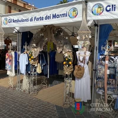 Fiumicino il Lungomare della Salute ospiterà a Pasquetta  “Gli Ambulanti di Forte dei Marmi”