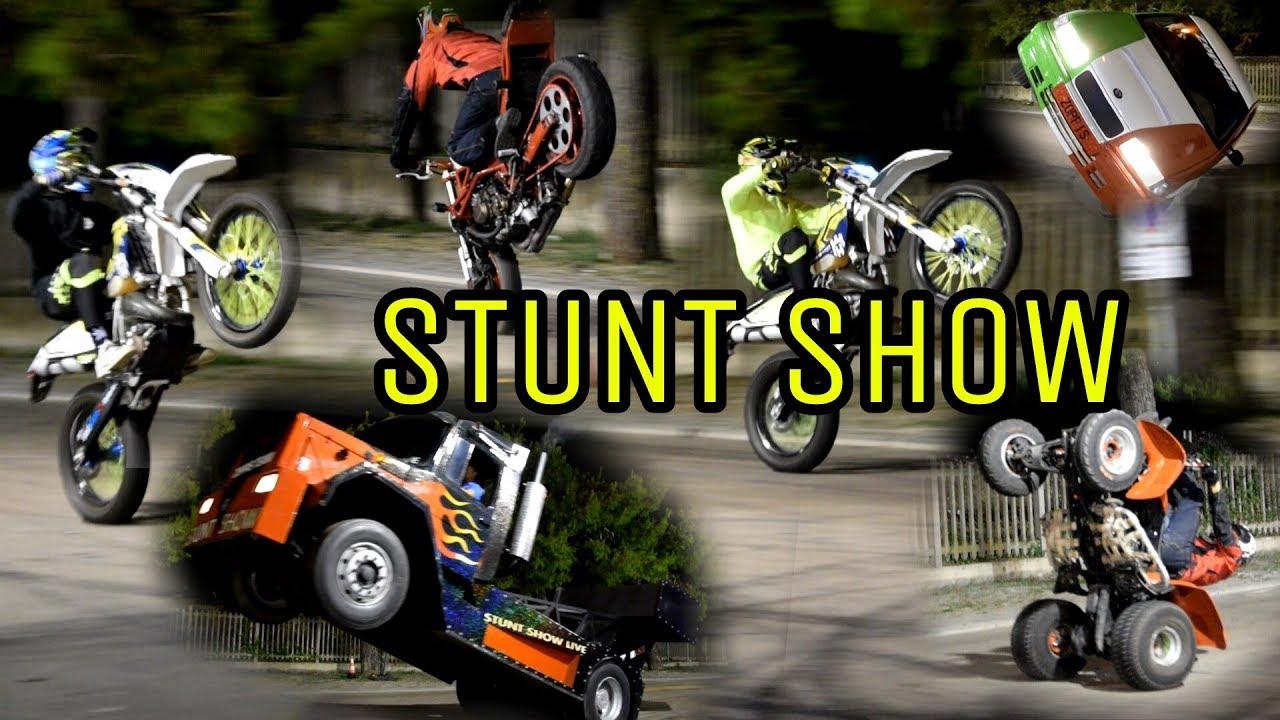 Fiumicino - Largo Borsellino DTP per lo spettacolo viaggiante “Stunt show live”