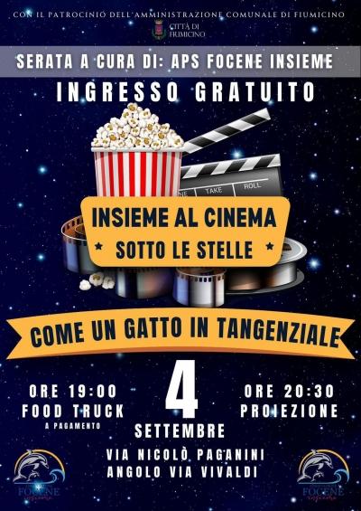 Focene - Mercoledì  4 settembre, alle  20.30, proiezione del film “Come un gatto in tangenziale”.