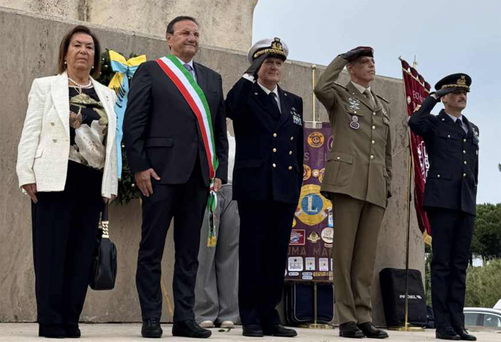 Il Sindaco presente alla cerimonia commemorativa in onore dei Caduti di Kindu