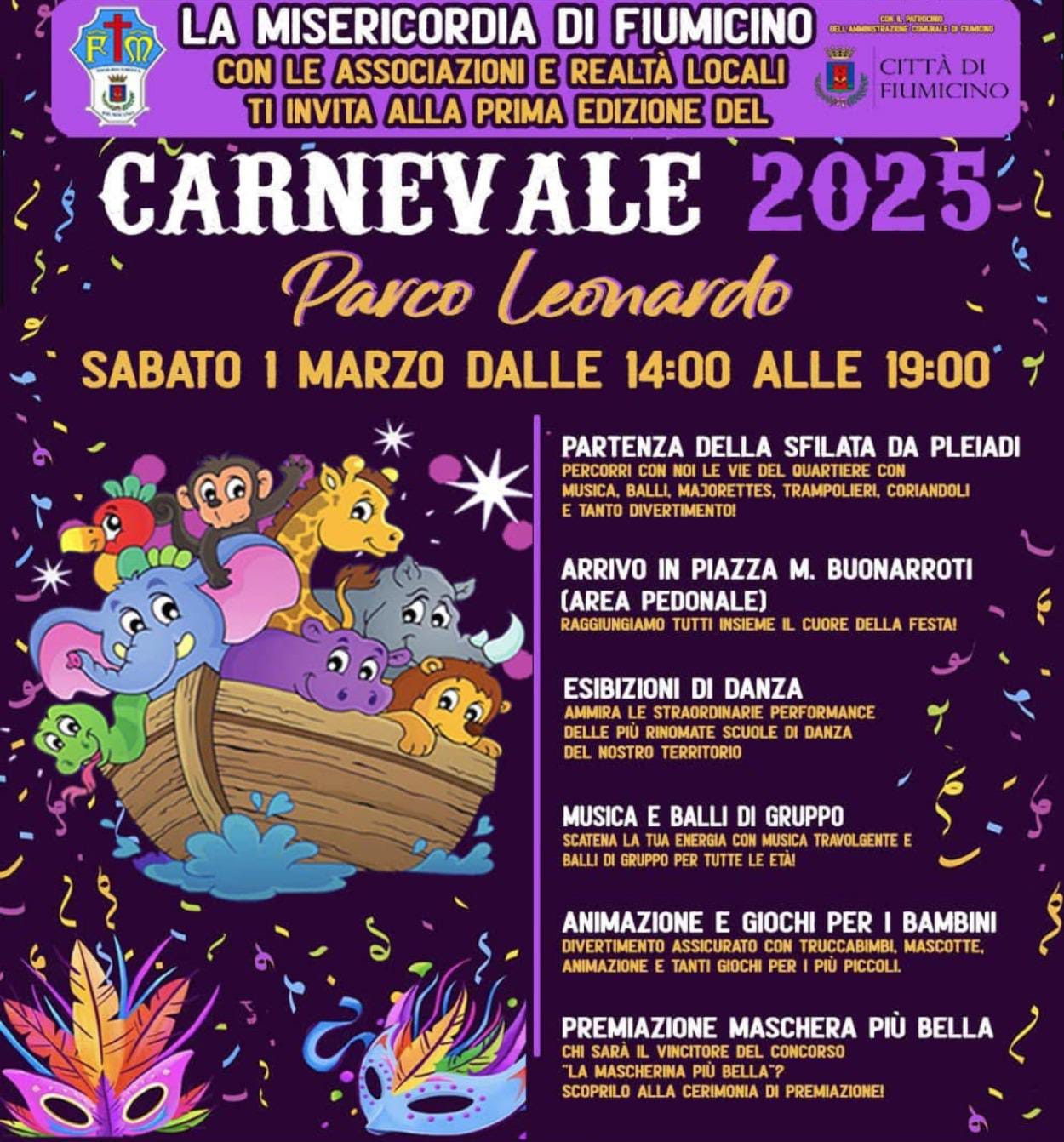 Primo Carnevale a Parco Leonardo 