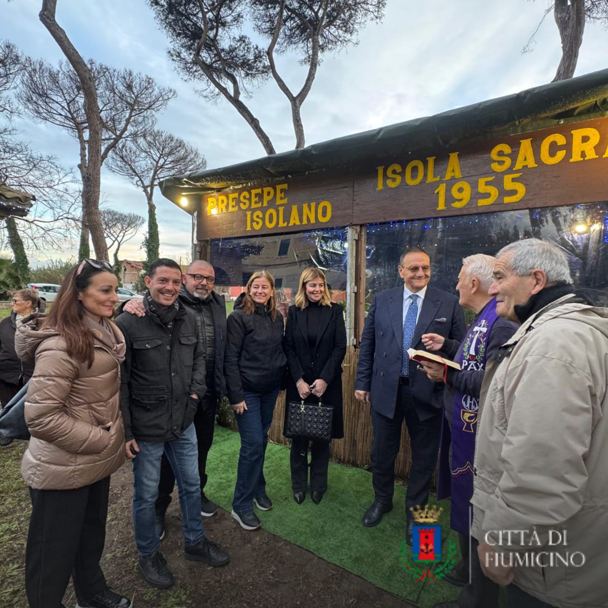 Il Sindaco Mario Baccini visita il Presepe Isolano: "Un simbolo di comunità e radici profonde"