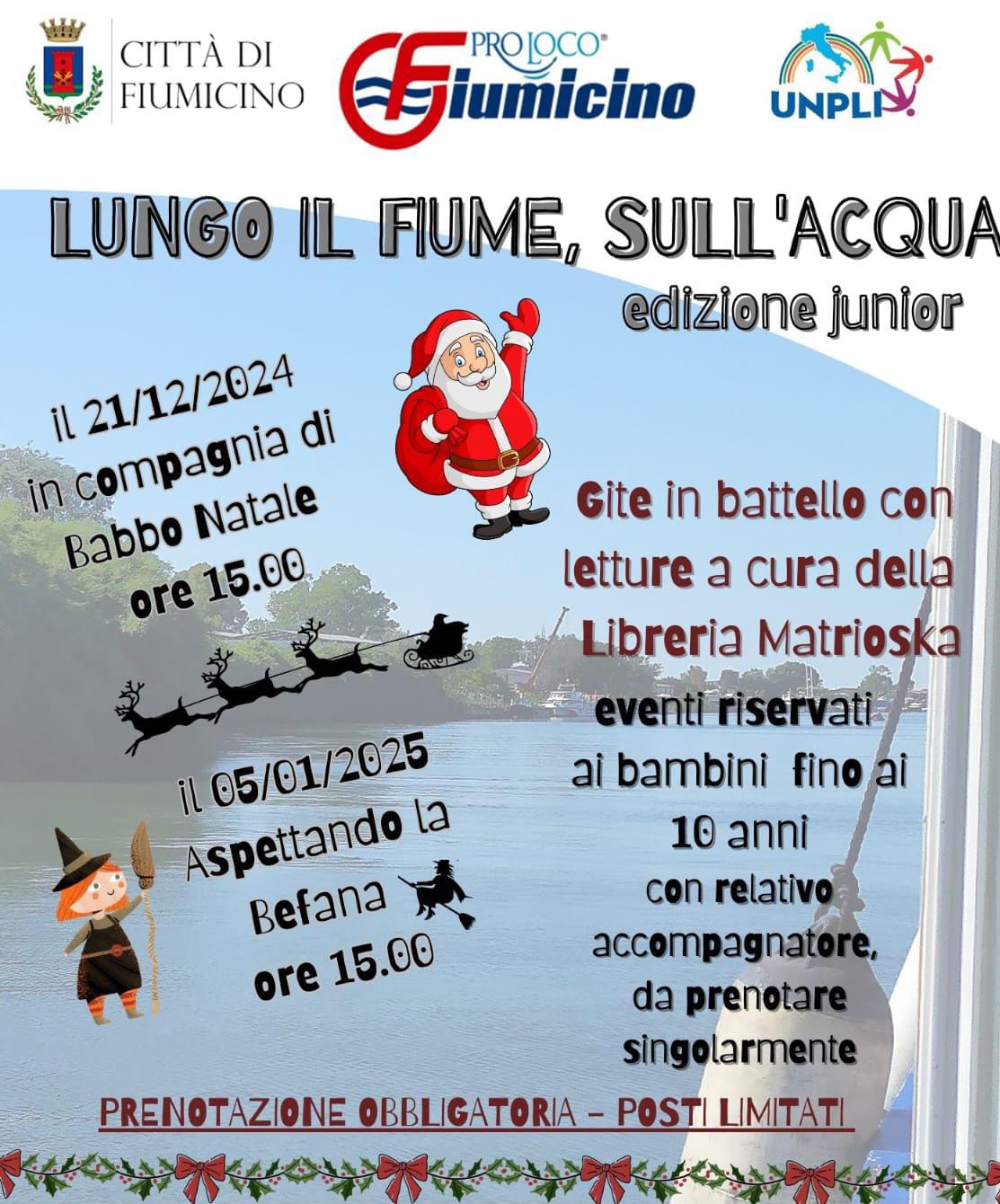 Eventi natalizi Pro Loco di Fiumicino