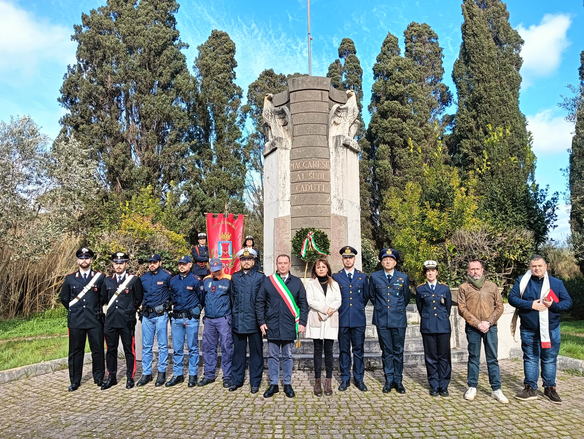 Fiumicino - Cerimonie di commemorazione per il Giorno della Memoria