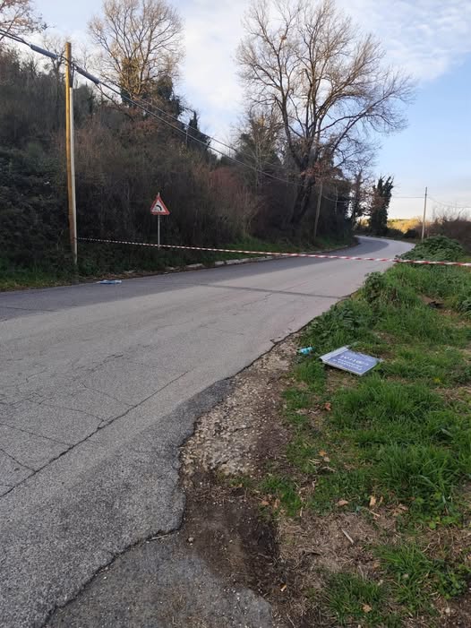 Chiusura temporanea di Via di Tragliata per rischio caduta pali telecom