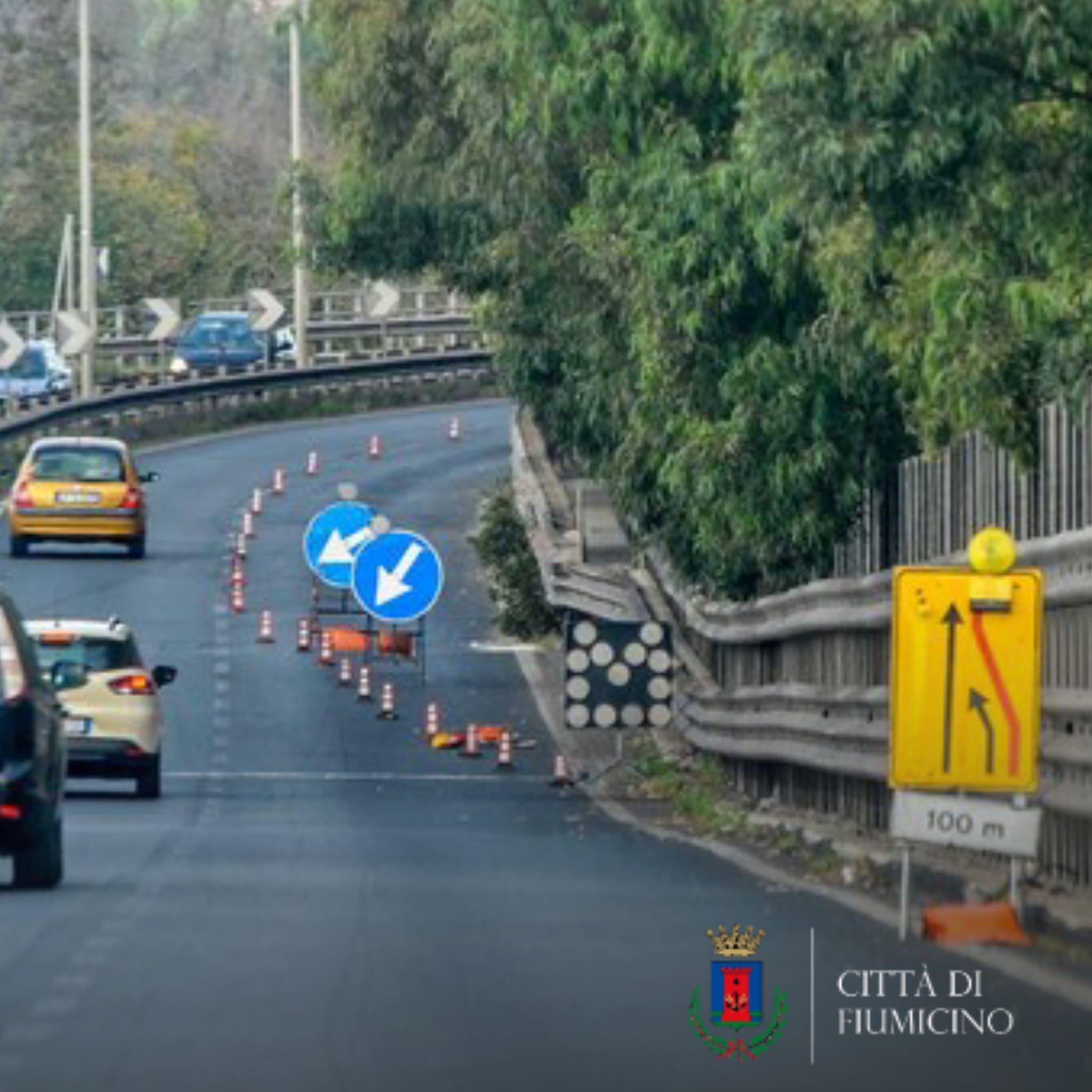 Lavori di messa in sicurezza del viadotto dell’Aeroporto