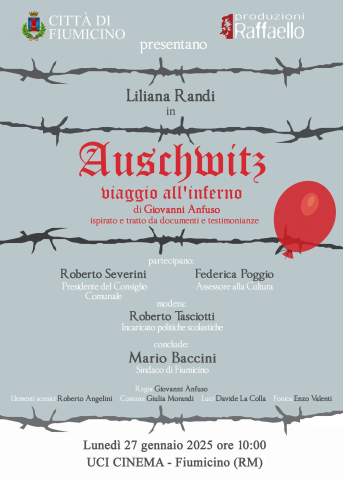 Rappresentazione teatrale "Auschwitz: viaggio all'inferno" 