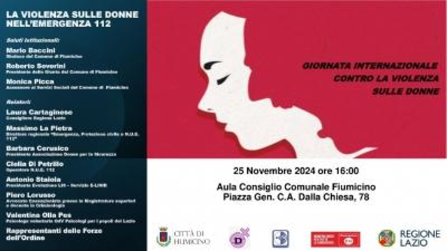 Fiumicino: il 25 novembre in Aula Consiliare evento per la prevenzione e la sicurezza